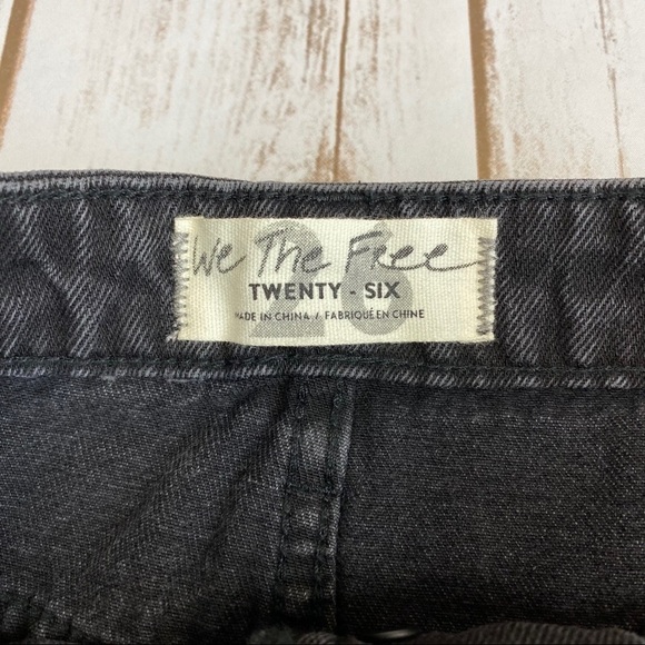 Free People Denim A-Line Skirt Size 26‎ - Picture 9 of 14